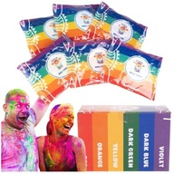6x HOLI PRÁŠKOVÝ FESTIVAL FARIEB FARBY 6x HOLI PRÁŠKOVÝ FESTIVAL FARIEB FARBY