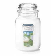 Yankee Candle Clean Cotton 623g VEĽKÁ SVIEČKA