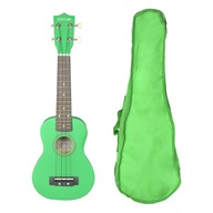 Zelené sopránové ukulele + puzdro