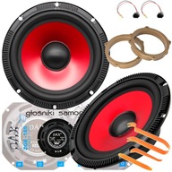 BASS reproduktory 165 mm SILNÉ ADAPTÉRY pre ALFA ROMEO 147 159 FIAT Idea BASS reproduktory 165 mm SILNÉ ADAPTÉRY pre ALFA ROMEO 147 159 FIAT Idea