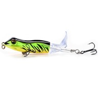 Wobler RYBÁRSKA NÁSTRAHA ŠŤUKA SUMEC Popper Flopper Whopper FROG 9cm 11g Wobler RYBÁRSKA NÁSTRAHA ŠŤUKA SUMEC Popper Flopper Whopper FROG 9cm 11g