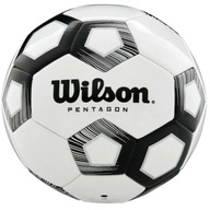 Futbalová lopta Wilson Pentagon WTE8527XB 5 biela