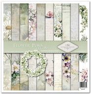 Scrapbookingový set SLS-047 Biele kvety Scrapbookingový set SLS-047 Biele kvety