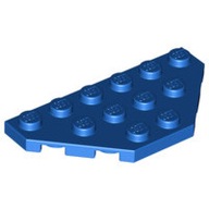 Lego Slope dlaždice 3x6 2419 241923 Modrá 1ks N