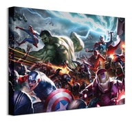 Obraz na plátne Marvel Future Fight Heroes 40x30 Obraz na plátne Marvel Future Fight Heroes 40x30