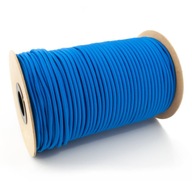 Elastické gumené lano, modré, 6mm, 20m Elastické gumené lano, modré, 6mm, 20m