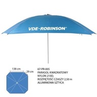 Robinson Square VDE rybársky dáždnik, 2,50m