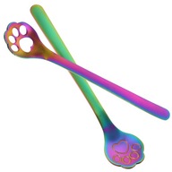 Spoon Cat Claw Spoon Nerezové lyžice pre domácnosť