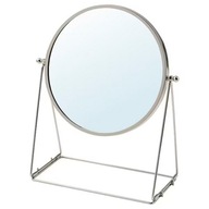 Strieborné zrkadlo na kozmetické stolíky Lassbyn, IKEA