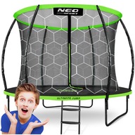 ZÁHRADNÁ TRAMPOLÍNA SO SIEŤOU VNÚTORNÝ KRYT + REBRÍK 312cm ZN. ZÁHRADNÁ TRAMPOLÍNA SO SIEŤOU VNÚTORNÝ KRYT + REBRÍK 312cm ZN.