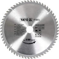 YATO OKRUŽNÁ PÍLA 250X60X30MM 60Z YT-6072