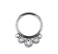 Titánový dekoračný CLICKER SR SEPTUM DAITH - 1,2/10 Titánový dekoračný CLICKER SR SEPTUM DAITH - 1,2/10