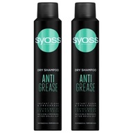 Suchý šampón Syoss Anti Grease 2x200ml Suchý šampón Syoss Anti Grease 2x200ml