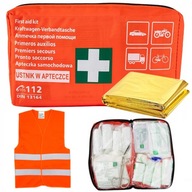 Autolekárnička EU Standards DIN 13164 vesta