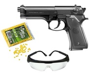 BERETTA M92 FS ASG PIŠTOĽ |220 FPS|LOPLE|OKULIARE BERETTA M92 FS ASG PIŠTOĽ |220 FPS|LOPLE|OKULIARE