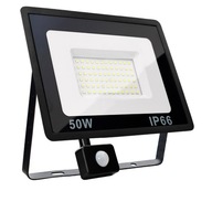 VÝKONNÁ HALOGÉNOVÁ LED LAMPA 50W JASNÝ REFLEKTOR SNÍMAČ POHYBU SVETLA IP65 VÝKONNÁ HALOGÉNOVÁ LED LAMPA 50W JASNÝ REFLEKTOR SNÍMAČ POHYBU SVETLA IP65