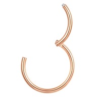 Prsteň CLICKER RUŽOVÝ ZLATÝ 316L OCEL 1,2/6 mm Prsteň CLICKER RUŽOVÝ ZLATÝ 316L OCEL 1,2/6 mm