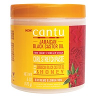 CANTU Jamajský čierny ricínový olej na natiahnutie kučery CANTU Jamajský čierny ricínový olej na natiahnutie kučery