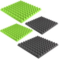 Akustické panely Akustická penová pyramída 1m² Akustické panely Akustická penová pyramída 1m²