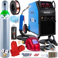 SHERMAN MTM 251/4R INVERTOROVÝ ZVÁRACÍ STROJ SADA MIG MAG TIG DC HF MMA 400V