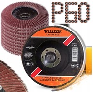 KLAPKOVÝ KOTOUČ NA BRÚSENIE DREVA A KOVU 125 mm 10x KLAPKOVÝ KOTOUČ NA BRÚSENIE DREVA A KOVU 125 mm 10x