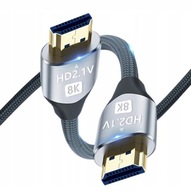 PROFESIONÁLNY kábel HDMI 2.1 8K ARC GOLD 3M STRONG PROFESIONÁLNY kábel HDMI 2.1 8K ARC GOLD 3M STRONG