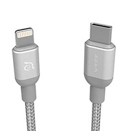 Kábel AE MFi USB-C / Lightning 30W, 20cm QC PD