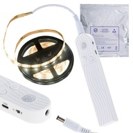 LED PÁS 2M SET DIAĽKOVÝ TEPLÝ BIELY XL NAPÁJACÍ ZDROJ LED PÁS 2M SET DIAĽKOVÝ TEPLÝ BIELY XL NAPÁJACÍ ZDROJ