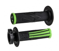 Sada radenia ODI EMIG PRO V2 Lock-On Grip pre 2T a 4T čierno-zelená Sada radenia ODI EMIG PRO V2 Lock-On Grip pre 2T a 4T čierno-zelená