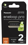Batérie Panasonic Eneloop PRO AAA 930mAh 2 ks Batérie Panasonic Eneloop PRO AAA 930mAh 2 ks