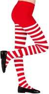Detské červeno-biele pásikavé pančušky ELFA Santa's Helper, 4-6 rokov Detské červeno-biele pásikavé pančušky ELFA Santa's Helper, 4-6 rokov