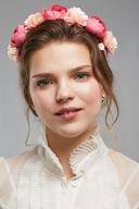 Čelenka s kvetmi, boho kvetinový veniec Čelenka s kvetmi, boho kvetinový veniec