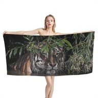 Kúpeľová plážová osuška Hot sale tiger Kúpeľová plážová osuška Hot sale tiger