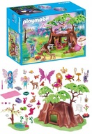 Playmobil 70001 Veľký set s lesnými vílami, figúrkami zvieratiek, domčekom