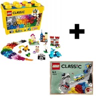 SADA KREATÍVNYCH BLOKOV LEGO CLASSIC 10698 + DARČEKOVÁ SADA LEGO 30510