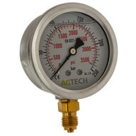 Hydraulický tlakomer fi 63, rozsah 0-250 BAR