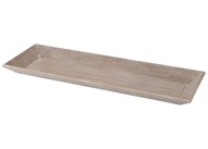 Drewniana patera ozdobna taca na stolik podstawka