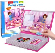 Magnetické puzzle SMILY PLAY Módna dáma Magnetické puzzle SMILY PLAY Módna dáma