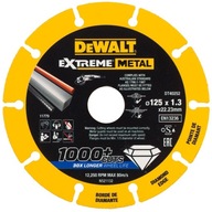 Diamantový kotúč na oceľ 125x22mm DeWalt DT40252