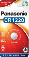 Batéria CR1220 1BL PANASONIC 3V 35mAh (1 ks) Batéria CR1220 1BL PANASONIC 3V 35mAh (1 ks)