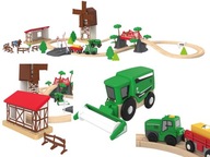 Vlak, koľaje, ELEKTRICKÁ lanovka, Farma FARM Playtive 665