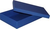 Elegantná krabička, 35 x 24 x 7 cm, modrá