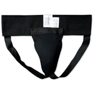 Suspenzorový chránič rozkroku Black Karate M