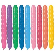 Farebné balóny LONG dážďovky 80 cm, 100 ks Farebné balóny LONG dážďovky 80 cm, 100 ks