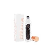 CRYSTALLOVE Fľaša s kryštálmi na olej 10ml - čierny obsidián CRYSTALLOVE Fľaša s kryštálmi na olej 10ml - čierny obsidián