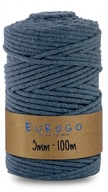 Spletená ŠNÚRA DO Džínsov MACRAME 100m 5mm Spletená ŠNÚRA DO Džínsov MACRAME 100m 5mm