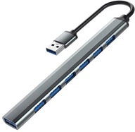 KONVERTOR USB na 7x USB 2.0 3.0 HUB SPLITTER KONVERTOR USB na 7x USB 2.0 3.0 HUB SPLITTER