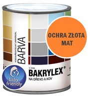 BAKRYLEX paint hračky na detské ihrisko MAT 0,7 OCHRA PLN BAKRYLEX paint hračky na detské ihrisko MAT 0,7 OCHRA PLN