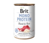 Brit Mono Protein Jahňacie mäso a ryža 12 x 400 g