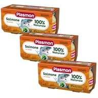 PLASMON Večera Losos so zemiakmi 2x80g 3 bal PLASMON Večera Losos so zemiakmi 2x80g 3 bal